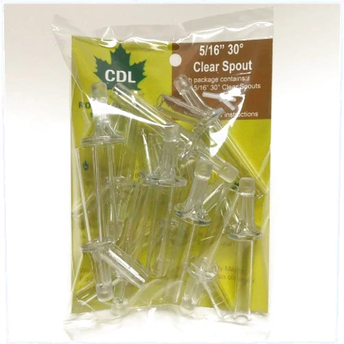 Roth Suguarbush 249881 0.31 in. Clear Tubing Tap - Pack of 12