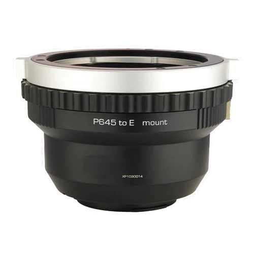 XPIMAGE Lens Mount Adapter Ring Compatible with Pentax 645 Lens to Sony E Mount Camera A7M3 A7M4