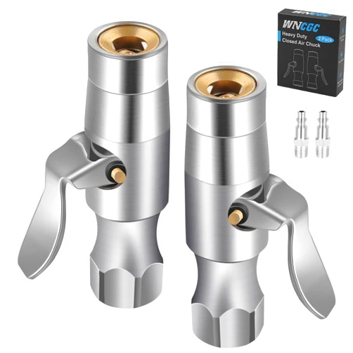 WNCGC Air Chuck, Two Jaws Locking Air Chuck, 1/4