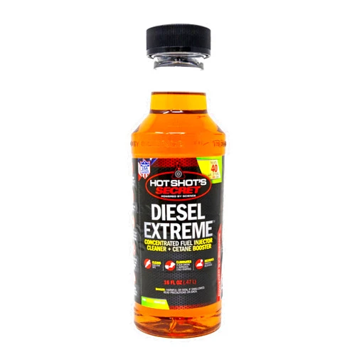 Hot Shot's Secret P040416Z Diesel Extreme Clean and Boost - 16 fl. oz. (Packaging May Vary), Amber
