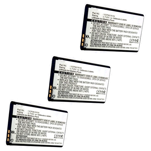 Synergy Digital Baby Monitor Batteries, Compatible with Philips Avent SCD600 Baby Monitor, (Li-Ion, 3.7V, 1050 mAh), Combo-Pack Includes: 3 x SDOTH-L7116 Batteries