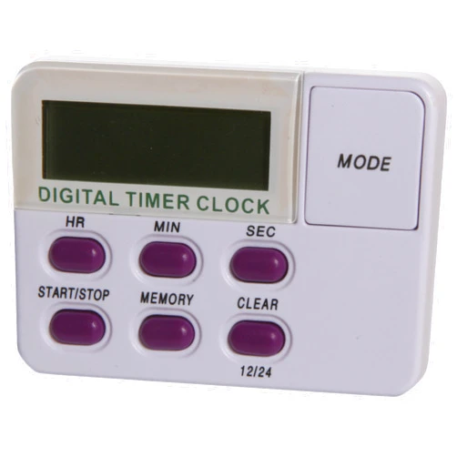 SP Scienceware SP Bel-Art, H-B DURAC Single Channel Electronic Timer with Memory and Clock and Certificate of Calibration (B61700-3000)
