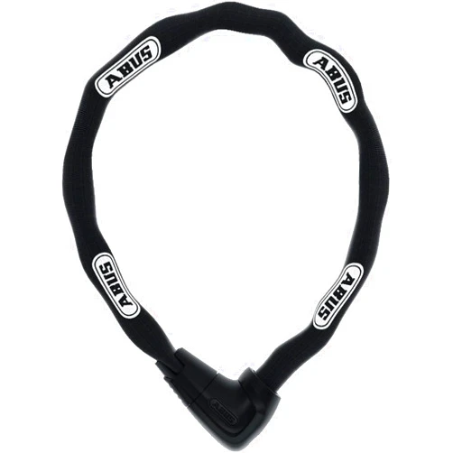 ABUS Steel-O-Chain 9808K Chain Lock - Bike Lock with XPlus Cylinder for Protection Against tampering - ABUS Security Level 11-8 mm Thick - 170 cm Long - Black