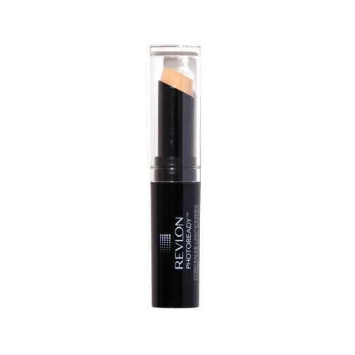 Revlon Concealer Stick, PhotoReady Face Makeup for All Skin Types, Longwear Medium- Full Coverage with Creamy Finish, Lightweight Formula, 002 Light, 0.11 Oz