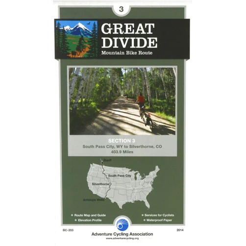By Adventure Cycling Association (Author) Great Divide Mountain Bike Route - 3: 