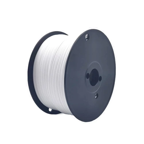 Ajiminyco 250' roll SPT-1 18/2 18 Gauge Wire Zip Cord UL List Electrical Wire 18 AWG Christmas Extension Lamp Wire Cord (White)