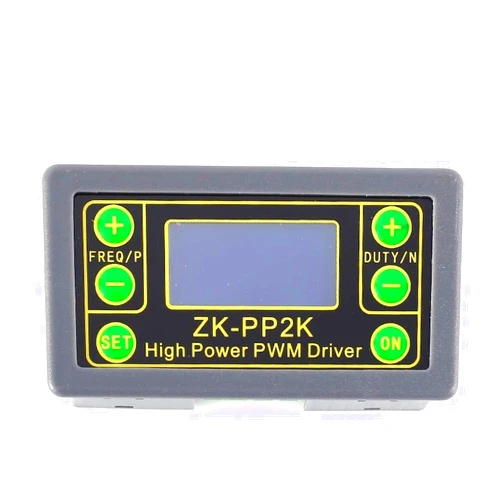 MEROURII DONGKER PWM Signal Generator,ZK-PP2K LCD Pulse Frequency Cycle Module 1Hz-150KHz LCD Motor Controller