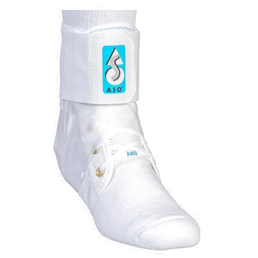 Med Spec ASO Ankle Stabilizer Orthosis, White, Large