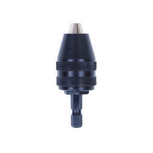 AUTOTOOLHOME 1/4-inch Hex Shank Keyless Drill Chuck for impact driver Quick Change Chuck Adapter Power Screwdriver to Drill Converter Conversion Tool