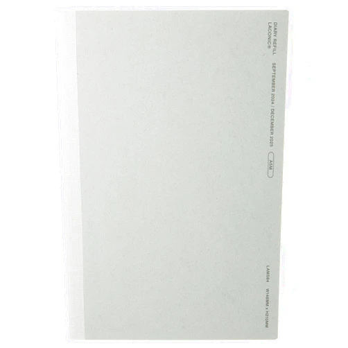 Laconic LAMS84-90 Notebook Refill, 2025, A5, Monthly (Begins September 2024)