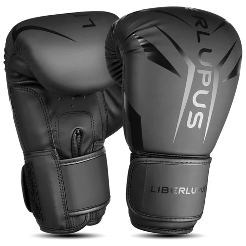 Liberlupus Boxing Gloves for Men & Women, Boxing Training Gloves, Kickboxing Gloves, Sparring Punching Gloves, Heavy Bag Workout Gloves for Boxing, Kickboxing, Muay Thai, MMA（10 12 14 16oz）