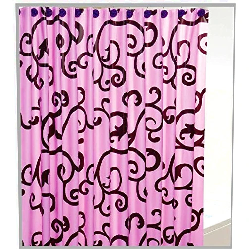 Garden at Home 13 Pcs Set Garden Home Shower Curtain with Hooks No More Mildew 72
