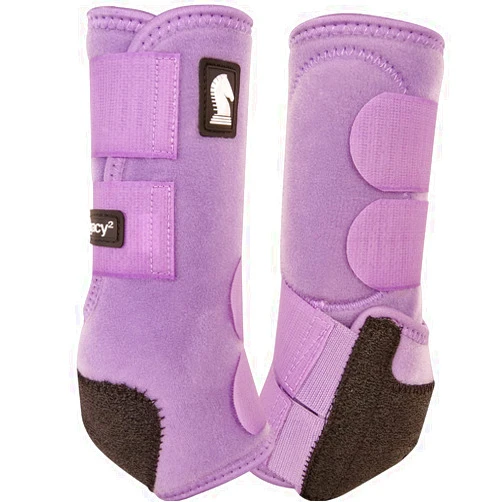 Classic Equine Lavender Legacy2 Hind Splint Boots Lavender Large