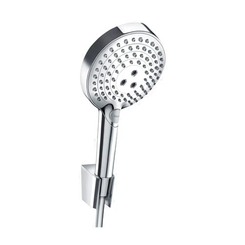 hansgrohe Raindance Select S Hand Shower Holder Set 120 3Jet PowderRain with Shower Hose 1.60 m