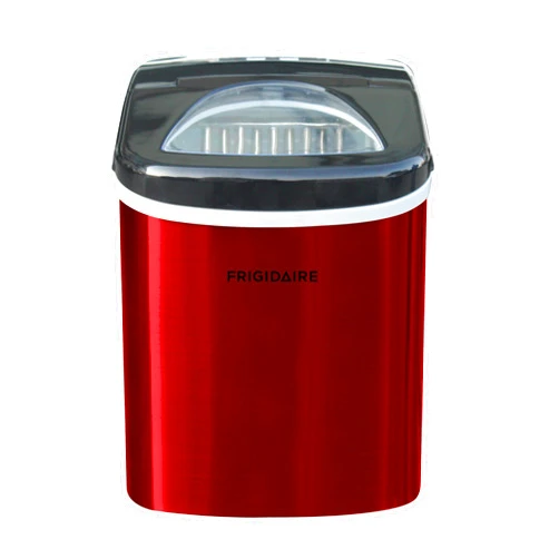 FRIGIDAIRE RIC117-SSRED Stainless Steel Ice Maker Medium Red S/S