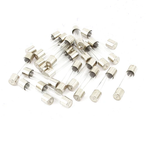 uxcell 20PCS 6x30mm 20A 250V Quick Blow Low Breaking Capacity Glass Tube Fuse
