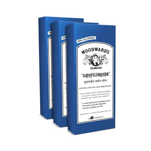 Hemelian Woodward'S Gripe Water 200 Ml - Pack of 3 (Royal Blue)