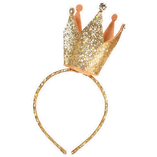 Amscan Gold Birthday Crown Headband - 7