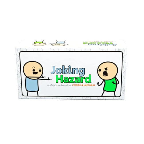 Joking Hazard by Cyanide & Happiness - 360+ Funny & Inappropriate Comic Cards, Hilarious Party Games | Includes Add-Your-Own-Words Cards