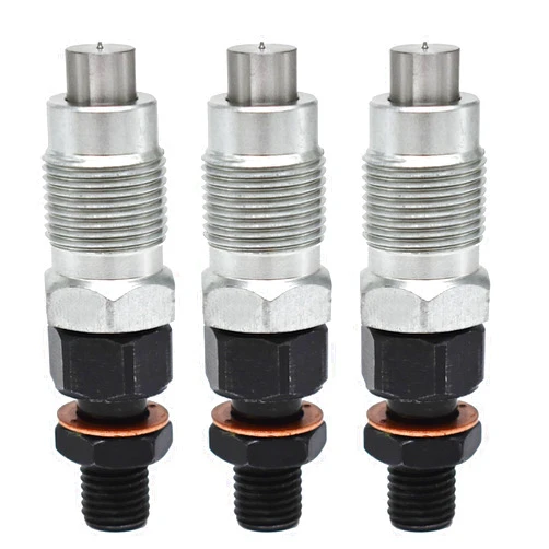 munirater 3-Pack Fuel Injectors Replacement for Kubota D722 D782 D902 Engine 16001-53000