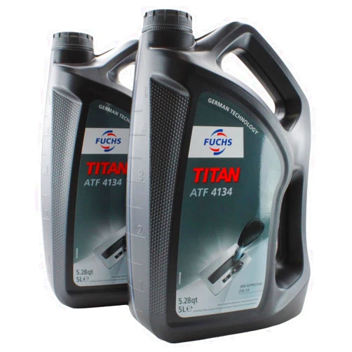 Newparts Fuchs 10 Liter TITAN ATF 4134 Automatic Transmission Fluid (Red) (2 x 5L)