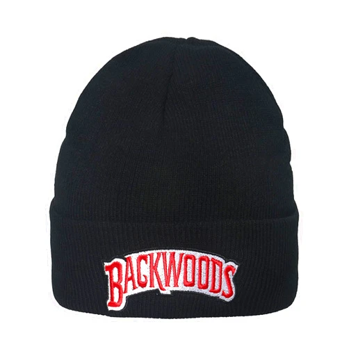 Rzikve Backwoods Beanie Hat for Women Men Trendy Backwoods Caps Embroidered Knitted Solid Hats Hip Hop Beanie for Streetwear