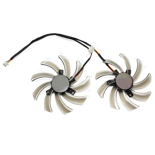 Rakstore PLD10010S12H 95mm Graphics Card Cooling Fan Replacement for GIGABYTE GTX 560 600 650 Ti 660 Ti 670 750 GV-N750OC GV-N75TD5 GV-N740D5OC GVN66TOC N66TWF2 (A Pair)