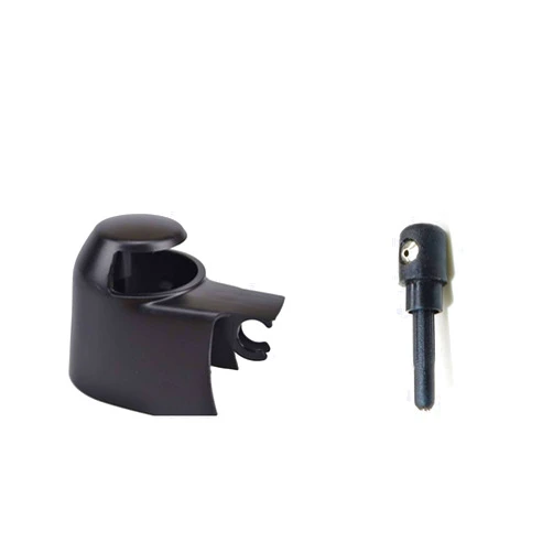 HZLXF1 Rear Wiper Arm Cap Nut Washer Cover and Jet Nozzle for VW Polo Passat B6 B7 Touran Tiguan Golf Scirocco Caddy Transporter