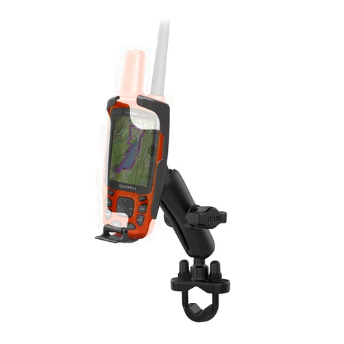 RAM Mounts Handlebar U-Bolt Mount for Garmin Astro 320, GPSMAP 62 & 64 Series RAM-B-149Z-GA41U with Medium Arm for Motorcycle, ATV/UTV, Bike