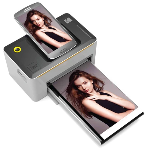 Kodak Dock & Wi-Fi Portable 4x6” Instant Photo Printer, Premium Quality Full Color Prints - Compatible w/iOS & Android Devices