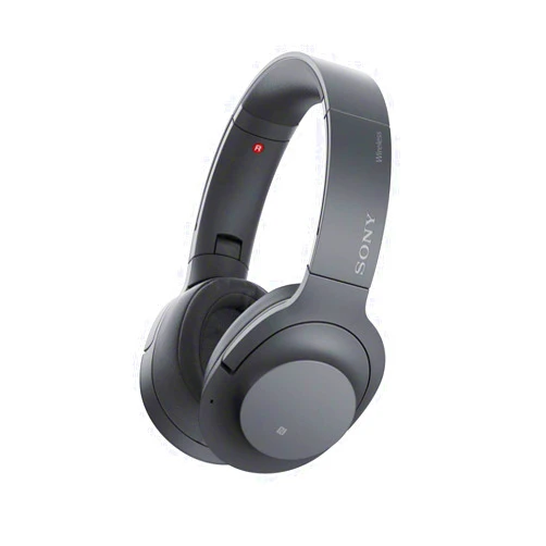 SONY WH-H900N h.Ear on 2 Wireless Over-Ear Noise Cancelling High Resolution Headphones (Black/Grey) (Renewed)