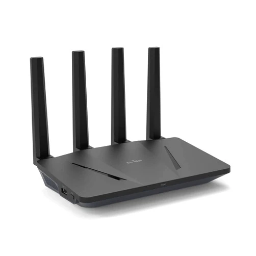 GL.iNet GL-AX1800(Flint) WiFi 6 Router -Dual Band Gigabit Wireless Internet Router | 5 x 1G Ethernet Ports | Up to 120 Devices | OpenVpn&WireGuard