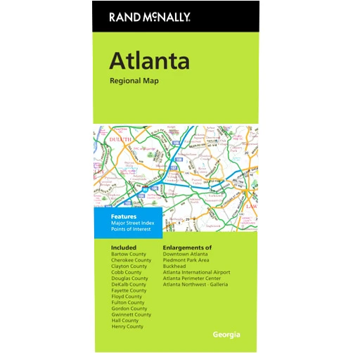 By Rand McNally (Author) Rand McNally Folded Map: Atlanta Regional Map