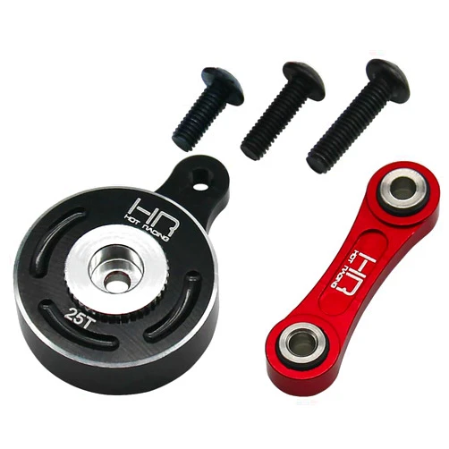 Hot Racing ATF48SH25 Fixed Link 25T Steering Servo saver Arrma 1:10 4WD 3s 4s