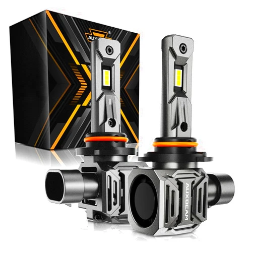 Auxbeam 9005 HB3 Fog Light, Upgraded 24000LM 700% Super Brightness & 6500K Cool White HB3 Wireless Light Bulb for UTV/ATV Offroad Vehicle