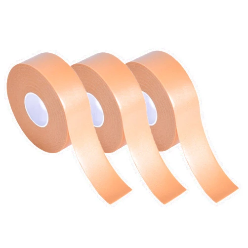 KHGYY 3 Rolls Tape Adhesive Pads Blister Prevention Tape Anti-wear Heel Pads Foam Tape Waterproof Bandages Patches for Pointe Shoes Hand Foot Heel Toe Protector Pads Prevention Skin Feet Chafing (3)
