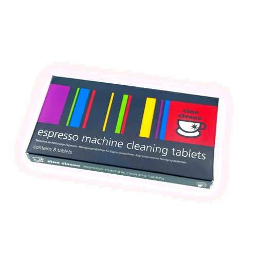 Cino Cleano Espresso Machine Cleaning Tablets (8 Count (Pack of 1))