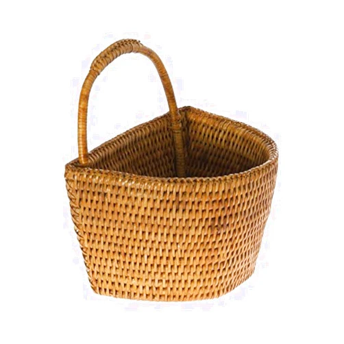 KOUBOO 1060074 La Jolla Wall Basket, Small, Honey Brown