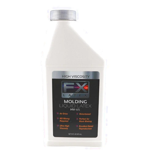 FX Latex HV-65 Pint of High Viscosity Natural Liquid Latex Mold Making Rubber