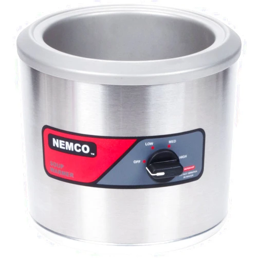 Nemco - 6100A - 7 Qt Round Countertop Food Warmer