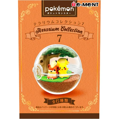 Re-Ment Pokemon Terrarium Collection #7 Random Blind (Box Set of 6)