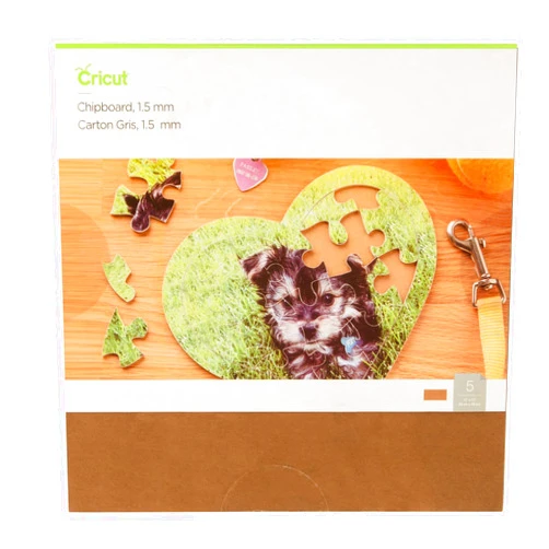 Cricut 9 Packs: 5 ct. (45 total) Cricut® Chipboard Kraft Sampler