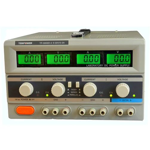 Tekpower TP3003D-3 Digital Variable Triple Outputs Linear-Type DC Power Supply, 0-30 Volts @ 0-3 Amps