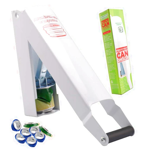 Super Leader Aluminum Can Compactor,can crusher,16 oz Metal Can Crusher/Smasher, Crushes Soda Cans,Heavy Duty Metal Wall Mounted Soda Smasher – Eco-Friendly Recycling Tool