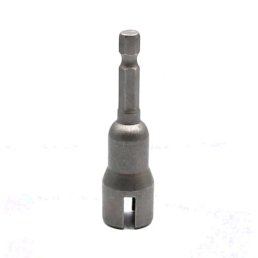 CarbHome 1PCS Power Wing Nut Driver Slot Wing Nut Drill Bit Socket Wrenches Tool 1/4 Inch Hex Shank for Panel Nuts Screws Eye Q-Hanger C Hook Bolt