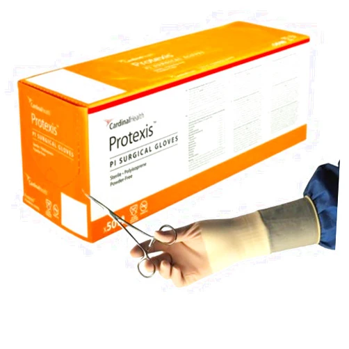 Cardinal Health Protexis PI Disposable Sterile Polyisoprene Surgical Glove Standard Cuff Length SIZE 7 2D72PT70X 50 per Box