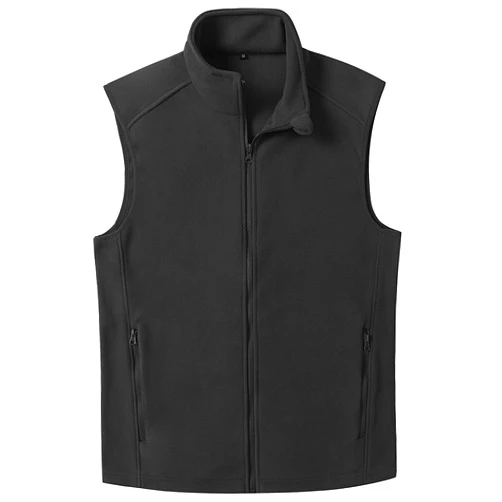 BenBoy Men's Fleece Vest Outdoor Sleevess Jackets Polar Soft Vest With Zip Pockets Warm Outerwear for Fall & Winter