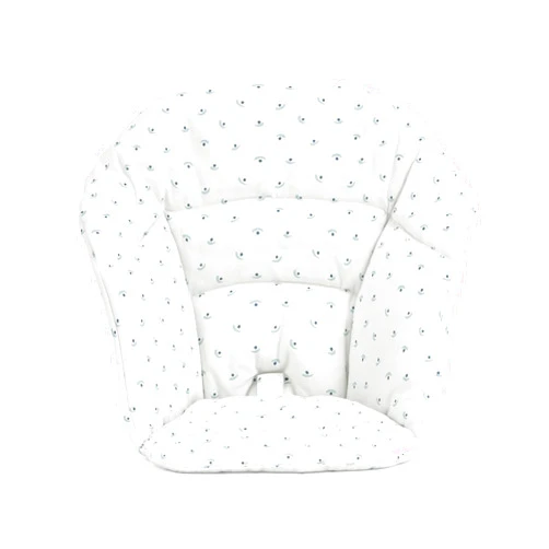 Stokke Clikk Cushion, Blueberry Boat - Compatible Clikk High Chair - Provides Support for Babies - Made with Organic Cotton - Reversible & Machine Washable - Best for Ages 6-36 Months