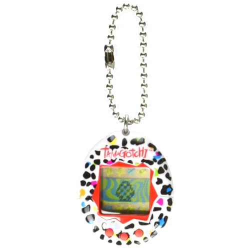Tamagotchi Electronic Game, Leopard Print