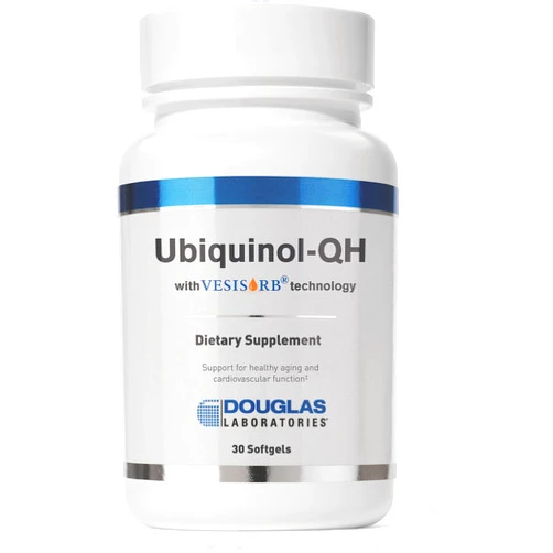 Douglas Laboratories Ubiquinol-QH | CoEnzyme Q10 to Support Healthy Aging and Cardiovascular Function | 30 Softgels